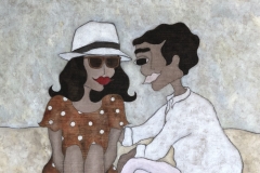"By the sea"